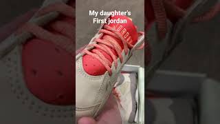 5살 딸램 첫 조던 my daughter’s first jordan