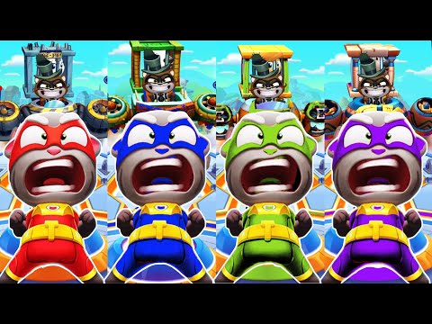 Talking Tom Hero Dash Vence a los jefes – Tom Hero rescata a sus amigos (juego de Android n.° 764)