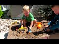 step2 sandbox and sand toys in play