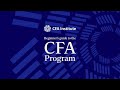 Beginner’s Guide to the CFA Program