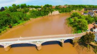 Chepstow Castle - A Beautiful Place To Visit - Monmouth Wales - Cinewhoop DJI FPV Drone Flying