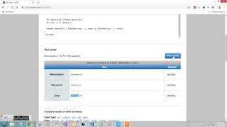 JavaScript Performance Comparison with jsperf