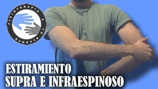 Supraespinoso e Infraespinoso, estiramientos y anatomía del hombro