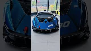 The Lamborghini Essenza SCV12 was presented on July 29, 2020 at the Sant'Agatha Bolognese plant. It