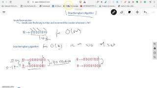 Brian Kernighan's Algorithm | Count Set Bits In A Binary Number