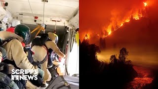 These heroic smokejumper crews leap toward danger to stop wildfires