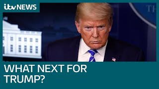 What next for Donald Trump after his election defeat to Joe Biden? | ITV News