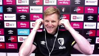 Bournemouth v Leicester - Eddie Howe FULL Post Match Press Conference - Premier League