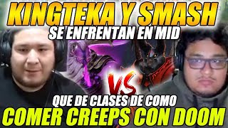 😲VS DE GORDOS!😲 KINGTEKA SE ENFRENTAN EN MID A SMASH \