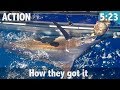 800LB BLUE MARLIN ON TRAILER BOAT