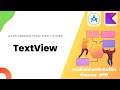 TextView in Android - Learn Android from Zero #10