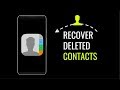 How to Recover Deleted Contacts From Android Phone How to Recover Deleted Contacts From Android Phone
