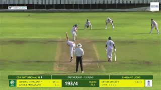 CSA Invitational XI vs England Lions | Only Unofficial Test - Day 2