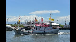 2019北臺灣媽祖文化節 - 蘭陽媽祖護臺灣  媽祖神尊全數上岸安座 任務圓滿完成 南方澳漁船返航 蘭陽海上陸上繞境祈福活動 2019-09-06(三)