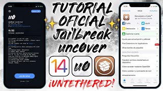 TUTORIAL ✅ JAILBREAK unc0ver iOS 14.5.1 UNTETHERED Fugu14 CON CYDIA FUNCIONANDO
