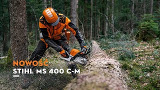 NOWOŚĆ STIHL! 🔥 STIHL MS 400 C-M - Pierwsza pilarka z magnezowym tłokiem! ⚡