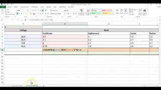 CSE Lecture Countifs Syntax and Examples