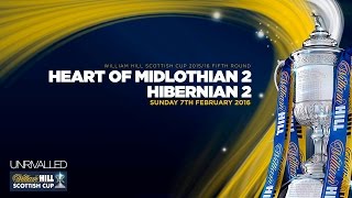 Heart of Midlothian 2-2 Hibernian | William Hill Scottish Cup 2015/16 - Round 5