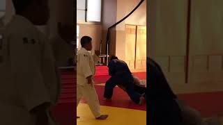 【#279柔道】柔道の基本練習乱取り（大内刈り→内股）Basic practice of judo, free practice Collaborative techniques