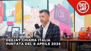 Deejay Chiama Italia - Puntata del 8 aprile 2024 / ospite Gino Cecchettin