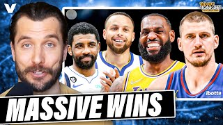 NBA Reaction: Warriors BLOW OUT Bulls, Lakers DOMINATE, Nuggets \u0026 Mavericks BIG WINS | Hoops Tonight