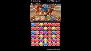 【パズドラ】　覚醒ラー　チャレンジダンジョン　レベル10