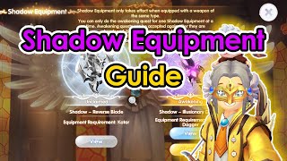 [ROX] Shadow Equipment Guide 한글자막 | KingSpade