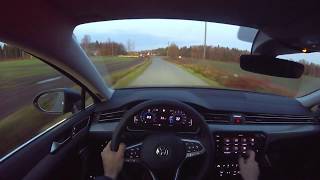 VW Passat B8.5 GTE (facelift) - POV Driving Experience + link to prefacelift