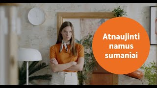 Sumanūs sprendimai atnaujinant namus