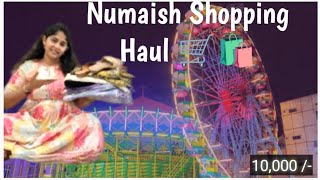 Numaish 2025 || Numaish Nampally Hyderabad|| Shopping Haul 🛒🛍️ || Avini'shome