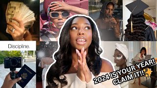 HOW TO START 2024 SUCCESSFULLY: 2024 how to glow up, healthy habits, reinvent yourself, & mindset!