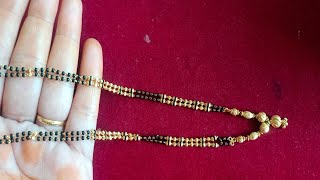 black beads design latest collection... నల్ల పూసలు డిజైన్స్.. లేటెస్ట్..2024 #trending