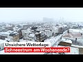 Wintereinbruch in Husum: Kommt das Schnee-Chaos am Wochenende?