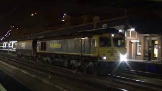 Freightliner 66953 Coal Train passing Doncaster