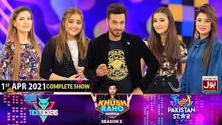 Game Show | Khush Raho Pakistan Season 5 | Tick Tockers Vs Pakistan Stars | 1st April 2021