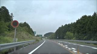 四国横断ドライブ　5　車載動画　/　内子PA　～　宇和島駅前