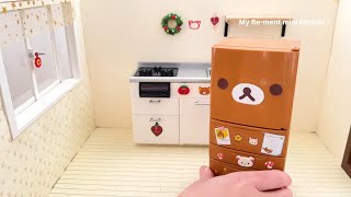 Miniature kitchen set installation ✨ASMR ✨Re-ment collection✨