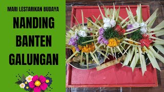 NANDING BANTEN GALUNGAN YUK SEMETON