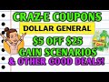 🤑SO MANY GREAT DEALS!!🤑ONE DAY SALE🤑$5 OFF $25 GAIN SCENARIOS🤑DOLLAR GENERAL COUPONING THIS WEEK🤑