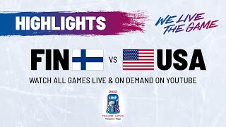 Highlights | Finland vs. USA | 2023 #IIHFWorlds