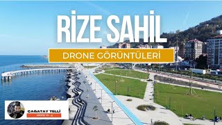 Rize Sahil Drone Görüntüleri