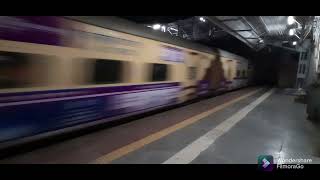 Compilation of trains at Ghatkopar Railfanning at CR!!!