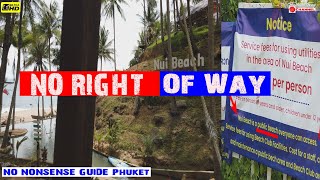 NUI BEACH┃PUBLIC BEACHES PHUKET?┃ SHOULD WE PAY┃ LETS FIND OUT! ┃2021 PHUKET  🇹🇭