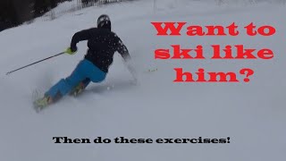 Exercises for a Stable Upper Body (and awesome freeskiing)