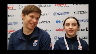 Sophia Baram and Daniel Tioumentsev Interview