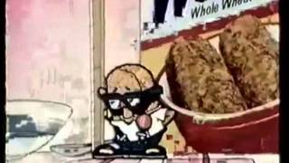 Weetabix advert featuring cartoon weetabix men from 1983