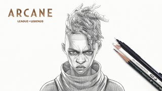 How to draw Ekko | ARCANE Season 2 | Ekko