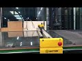 Glass cutting table