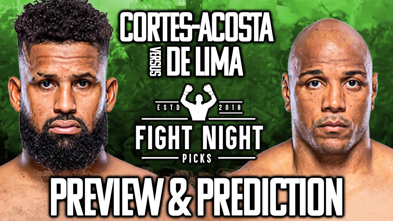 UFC Fight Night: Waldo Cortes-Acosta Vs. Marcos Rogerio De Lima Preview ...