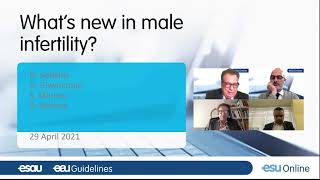 UROwebinar: What's new in male infertility?